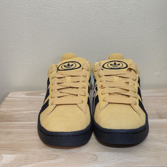 adidas Campus 00s Shoes JI3308 Preloved Yellow Core Black Gold Metallic Men\'s 8 main image 4